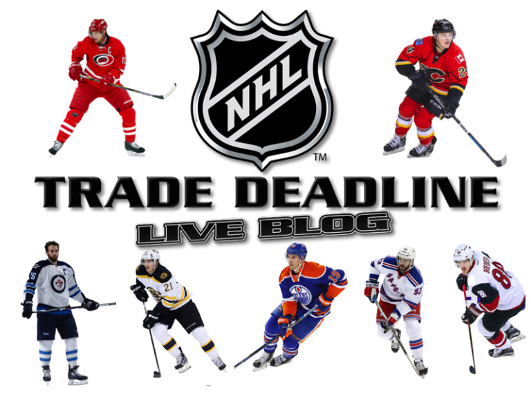 2016 NHL Trade Deadline – LIVE BLOG