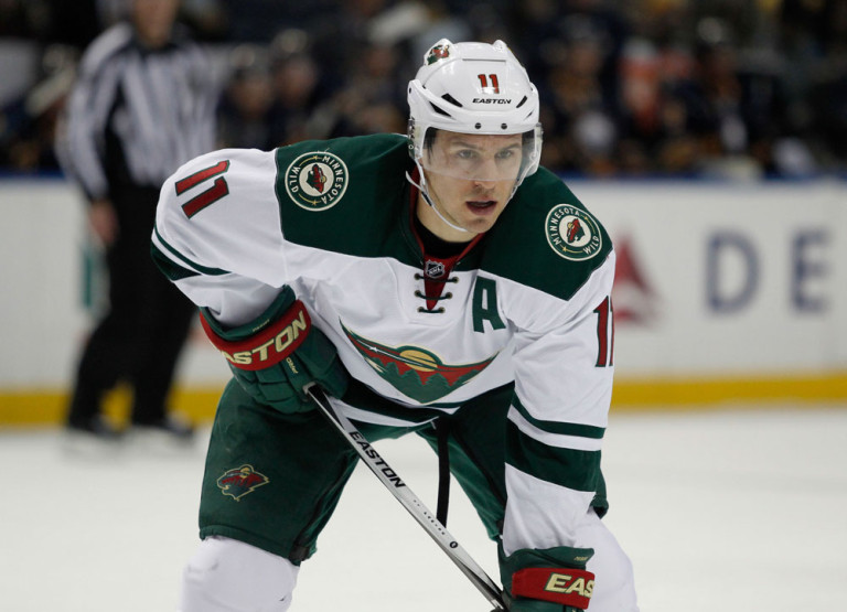 Parise Leads Wild in Playoff Race