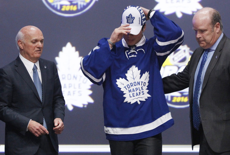 Maple Leafs Select Matthews 1st Overall