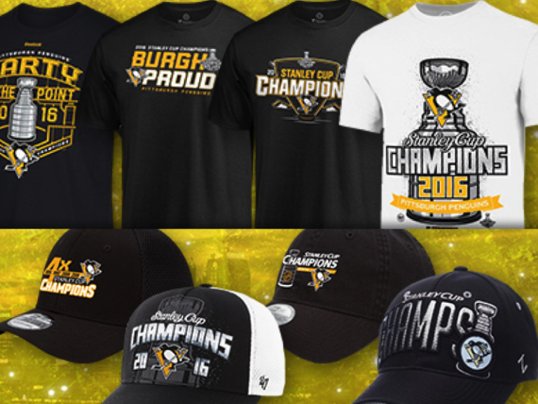 Penguins Championship Merchandise