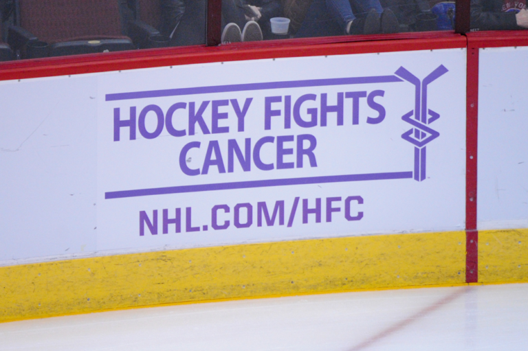 Hockey Fights Cancer Event for 2016