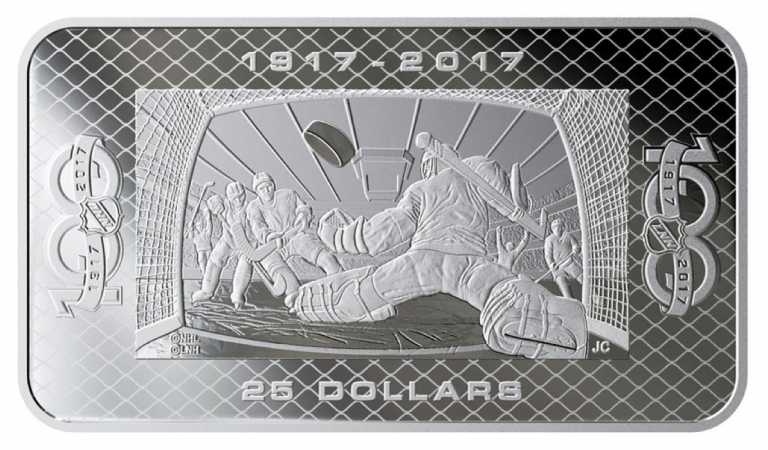 Coin Released to Celebrate NHL Centennial