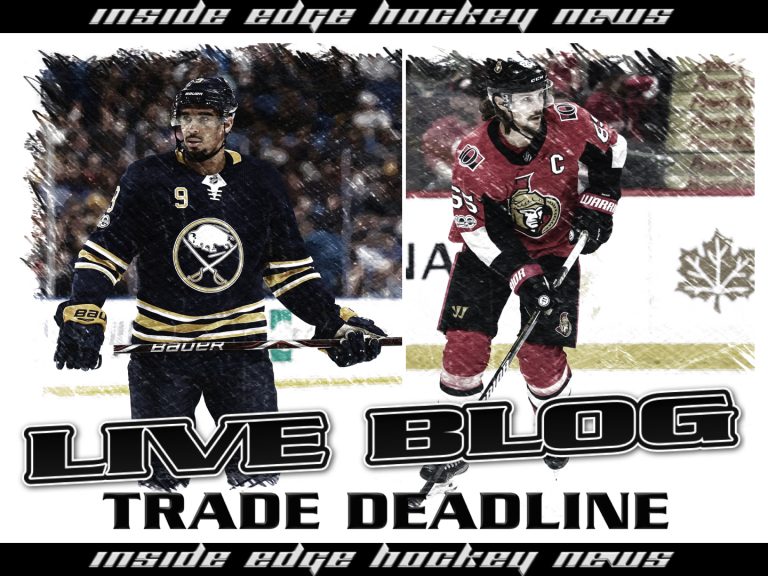 2018 NHL Trade Deadline – LIVE BLOG