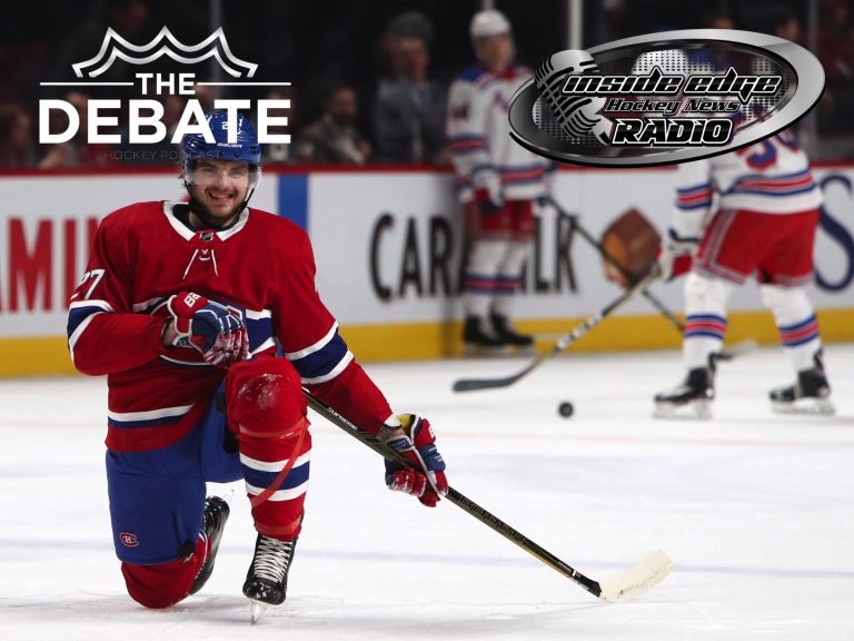 THE DEBATE – Hockey Podcast – Montreal Moves, Hardware Hopefuls and Free Agent Tracker