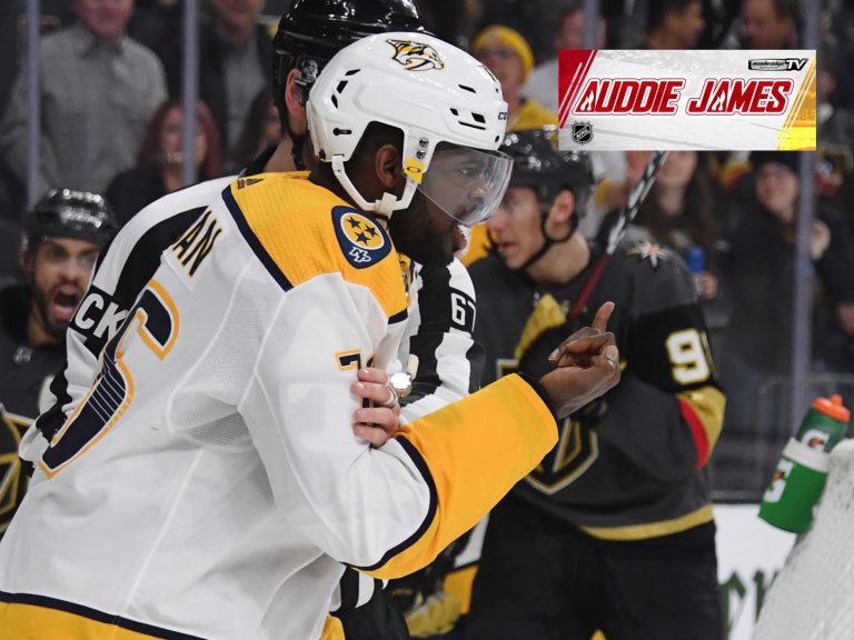 REACTION to Bellemare “Biting” Subban! | Auddie James